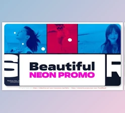 Download Beautiful Neon Promo (Videohive 36588961) - AE Project