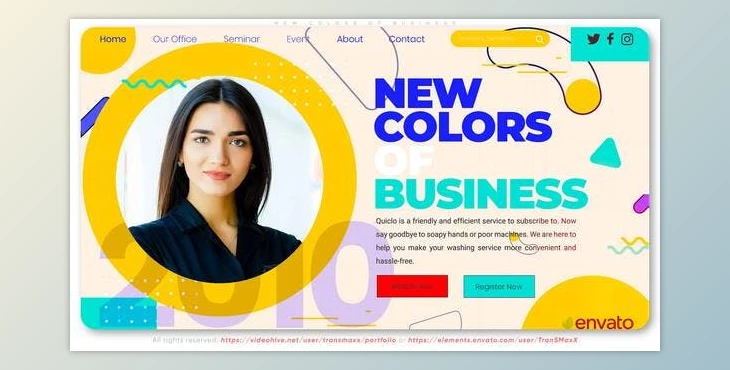Download New Colors Of Business (Videohive 36720581) - AE Project