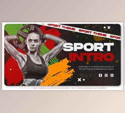Download Fitness Blog Intro (Videohive 36771678) - AE Project