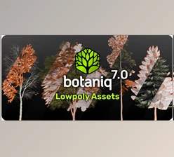 Blender - Download Tree And Grass Library Botaniq - Trees v7.1.1