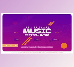 Download Music Festival Event Promo (Videohive 36572197) - AE Project