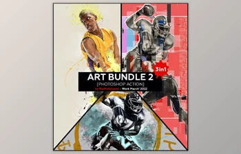 Download Art Bundle <span class='badge badge-warning'>2</span> Photoshop Action GraphicRiver - 36733817