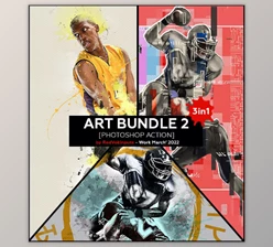 Download Art Bundle 2 Photoshop Action GraphicRiver - 36733817
