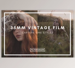 Download 35mm Vintage Film Capture One Styles Bundle by Boroviecka