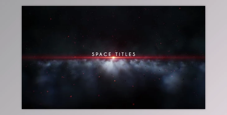 Download Space Titles (Videohive 36725573) - AE Project