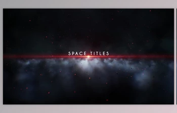 Download Space Titles (Videohive <span class='badge badge-warning'>36725573</span>) - AE Project