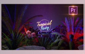 Download <span class='badge badge-warning'>Tropical</span> Party Opener Premiere PRO (Videohive 36753451)