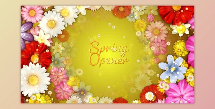 Download Spring Flowers Titles (Videohive 36766429) - AE Project