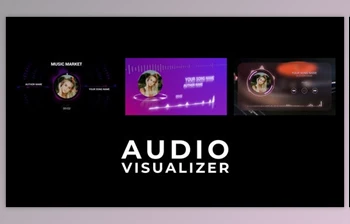 Download <span class='badge badge-warning'>Audio</span> Visualizer (Videohive 36820491) - AE Project