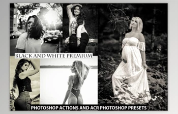 Download <span class='badge badge-warning'>Photoshop</span> <span class='badge badge-warning'>Actions</span>, ACR Presets BW Tones