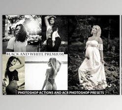 Download Photoshop Actions, ACR Presets BW Tones