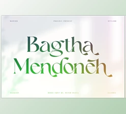 Download Bagtha Mendoneh Ligature Serif