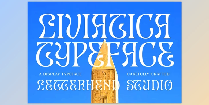 Download LIVIATICA – Display Font - MyFonts