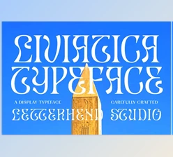 Download LIVIATICA – Display Font - MyFonts