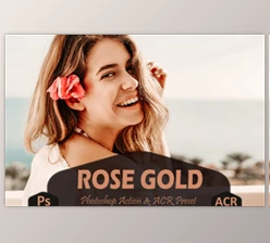 Download 10 Rose Gold Photoshop Actions