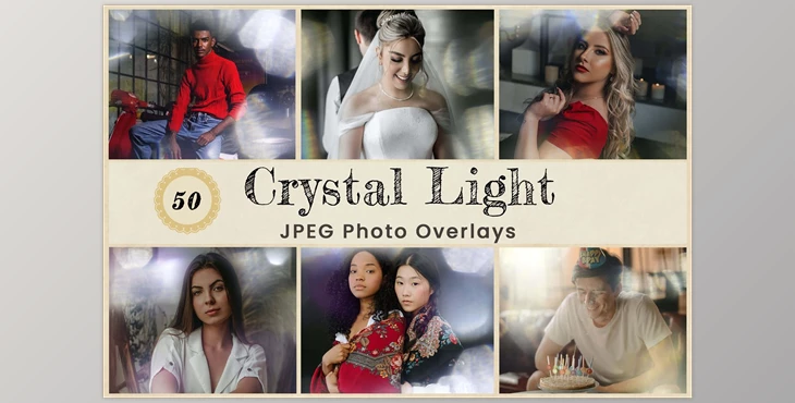 Download Crystal Light Digital Photo Overlays