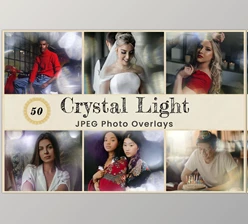Download Crystal Light Digital Photo Overlays