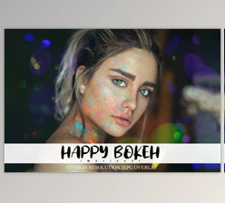 Download 125 Happy Color Bokeh Overlays