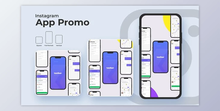 Download Minimal App Promo Instagram (Videohive 36748630) - AE Project