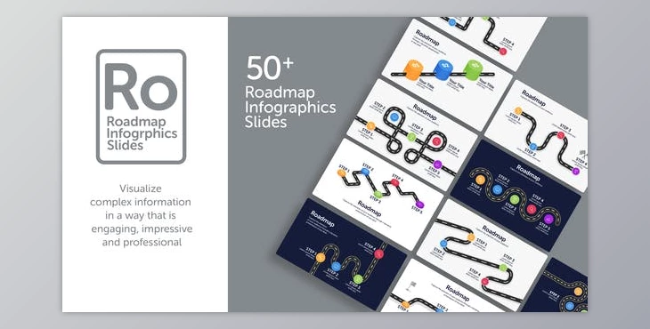 Download Roadmap Infographic Slides (Videohive 35963781) - AE Project