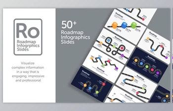 Download Roadmap Infographic <span class='badge badge-warning'>Slides</span> (Videohive 35963781) - AE Project