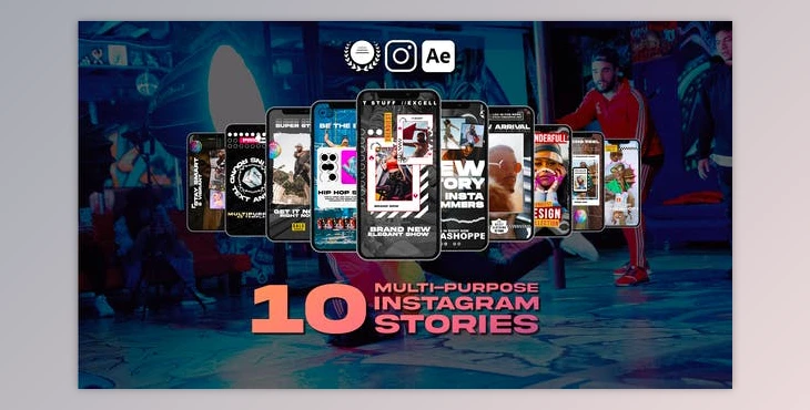 Download Instagram Stories Multi Purpose (Videohive 36742675) - AE Project
