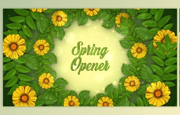 Download <span class='badge badge-warning'>Spring</span> Opener (Videohive 36875162) - AE Project