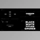 Download Titles Opener (Videohive 36946911) - AE Project