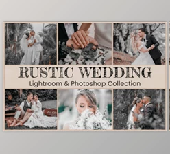 Download 10 Rustic Wedding Photo Edit Collection