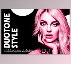 Download 24 Duotone Style Mobile & Desktop Lightroom Presets