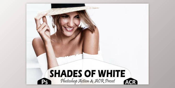 Download 10 Shades of White Photoshop Actions
