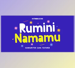 Download Rumini Namamu Font