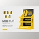 Download POS Display Mockup Set CreativeMarket - 7083601