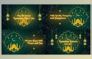 Download Ramadan Kareem <span class='badge badge-warning'>Wishes</span> Titles (Videohive 36839085) - AE Project