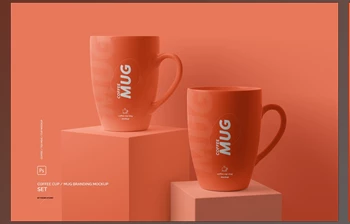 Download Mug <span class='badge badge-warning'>Mockup</span> Set <span class='badge badge-warning'>CreativeMarket</span> - 7084472