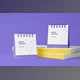 Download Mini Desk Calendar Mockup CreativeMarket - 6706176