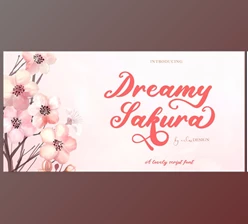 Download Dreamy Sakura Font