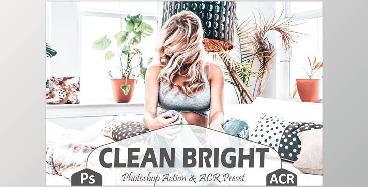 Download 18 Clean Bright Photoshop Actions