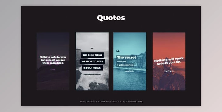 Download Stories – Quotes (Videohive 36886660) - AE Project