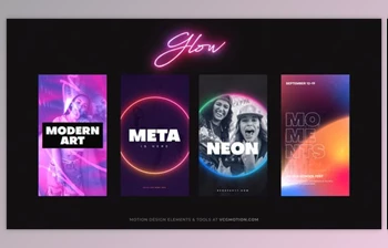 Download Stories – <span class='badge badge-warning'>Glow</span> (Videohive 36941903) - AE Project