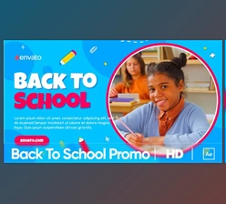 Download Back To School Promo (Videohive 36752071) - AE Project