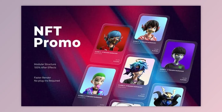 Download NFT Promo Mogrt (Videohive 36877283)