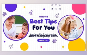 Download <span class='badge badge-warning'>Kids</span> Education Slideshow (Videohive 36949036) - AE Project