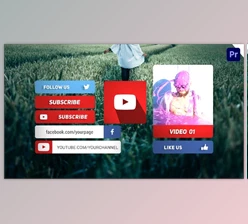 Download Modern Social Media Lower Thirds | For Premiere Pro (Videohive 36873637) - PR Project