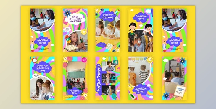 Download Kids School Instagram Story (Videohive 36746033) - AE Project