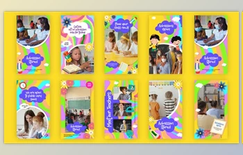 Download <span class='badge badge-warning'>Kids</span> School Instagram Story (Videohive 36746033) - AE Project