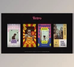 Download Stories – Retro (Videohive 36942638) - AE Project