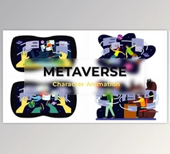 Download Metaverse Character Animation Scene Pack (Videohive 37070356) - AE Project