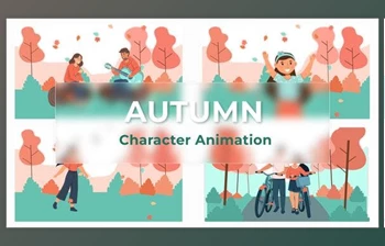 Download Autumn <span class='badge badge-warning'>Character</span> <span class='badge badge-warning'>Animation</span> Scene Pack (Videohive 37071523) - AE Project
