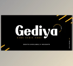 Download Gediya Font - MyFonts